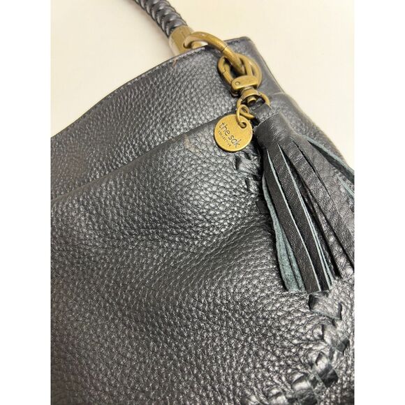 The Sak black pebble leather shoulder bag - Picture 9 of 9